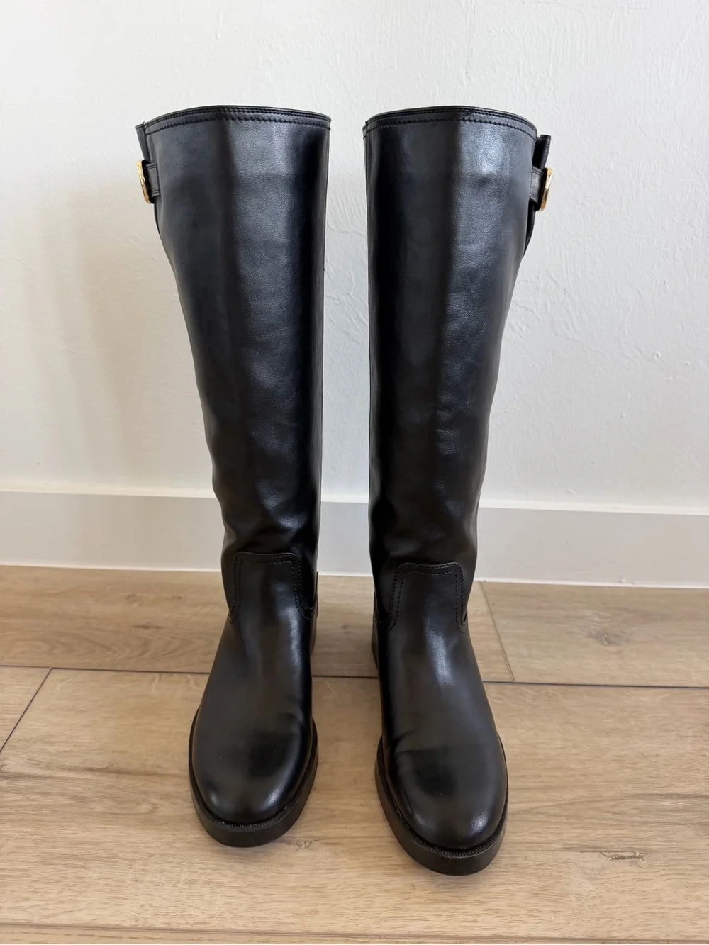 Zara - Buckled Knee High Boots
